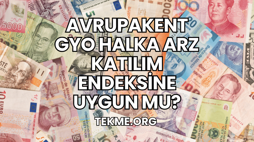 Avrupakent GYO Halka Arz Katılım Endeksine Uygun mu?