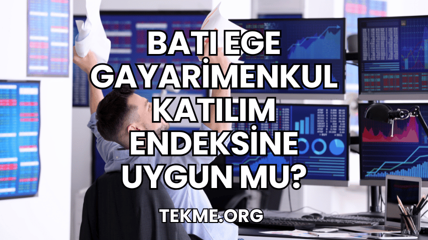 Batı Ege Gayarimenkul Katılım Endeksine Uygun mu?