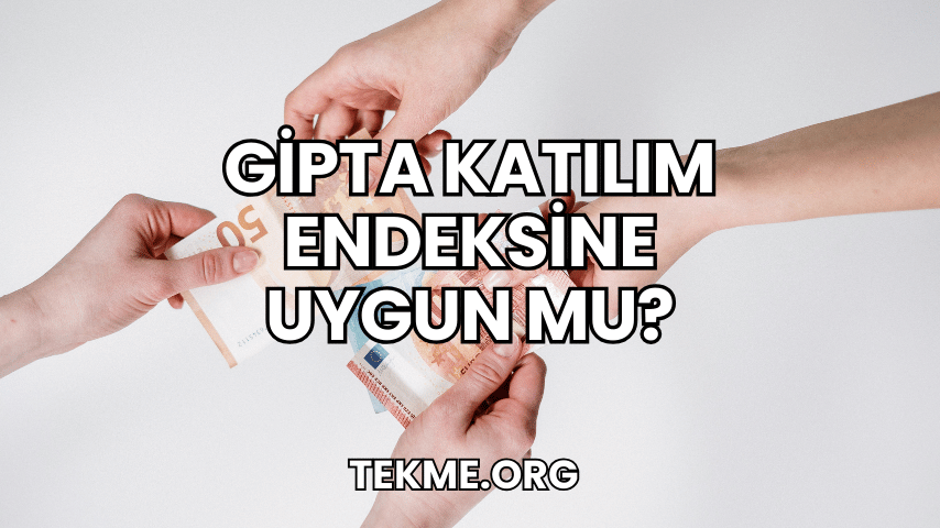 Gipta Katılım Endeksine Uygun mu?