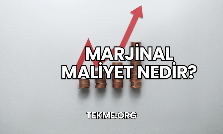 Marjinal Maliyet Nedir?