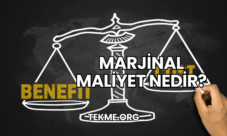 Marjinal Maliyet Nedir?