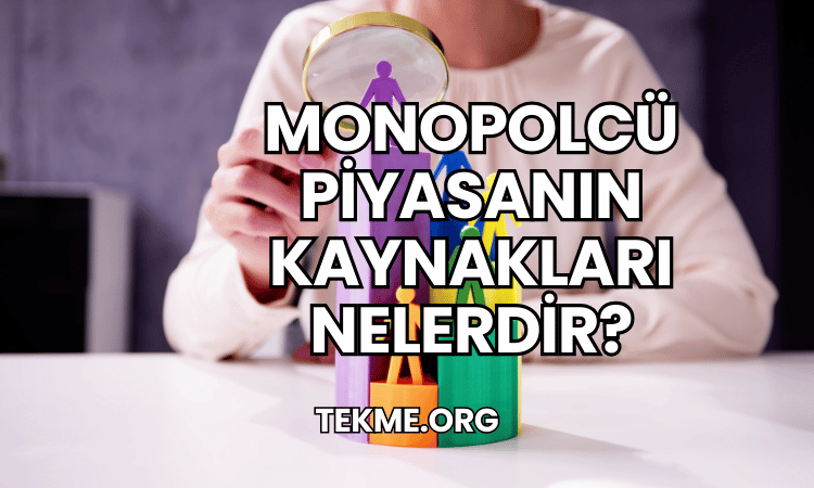 Monopolcü Piyasanın Kaynakları Nelerdir?