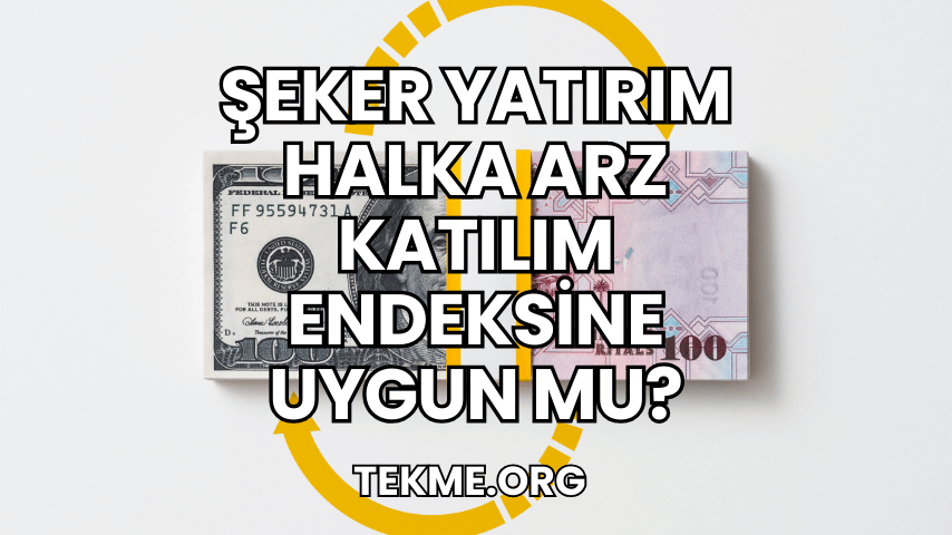 Şeker Yatırım Halka Arz Katılım Endeksine Uygun mu?