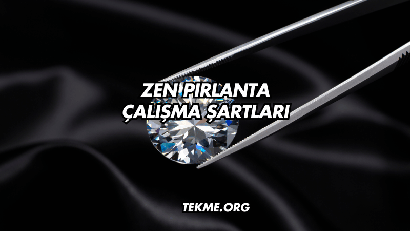 Zen Pırlanta Çalışma Şartları