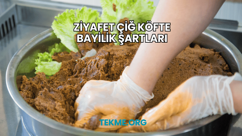 Ziyafet Çiğ Köfte Bayilik Şartları