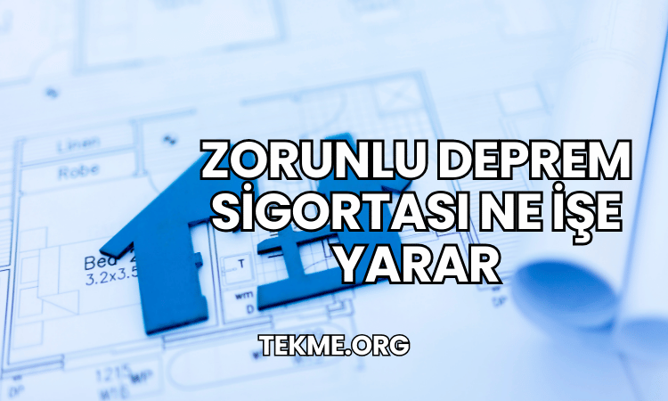 Zorunlu Deprem Sigortası Ne İşe Yarar