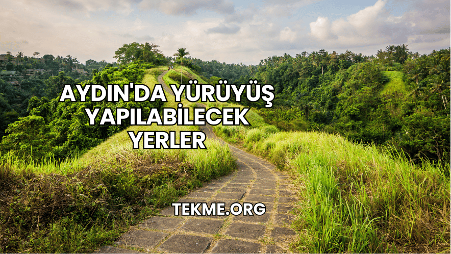 Aydın'da Yürüyüş Yapılabilecek Yerler