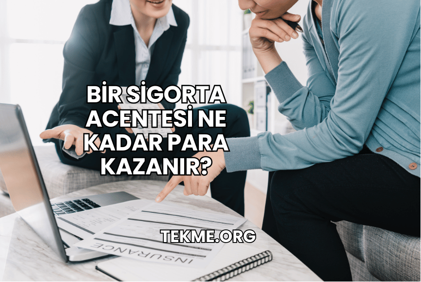 Bir Sigorta Acentesi Ne Kadar Para Kazanır?