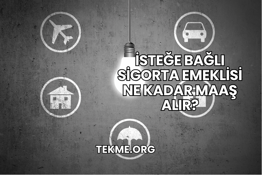 İsteğe Bağlı Sigorta Emeklisi Ne Kadar Maaş Alır?