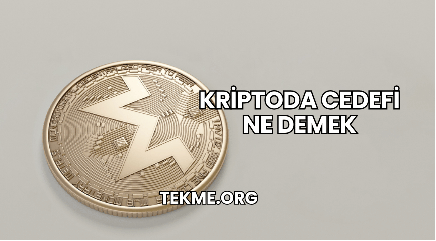 Kriptoda CeDeFi Ne Demek