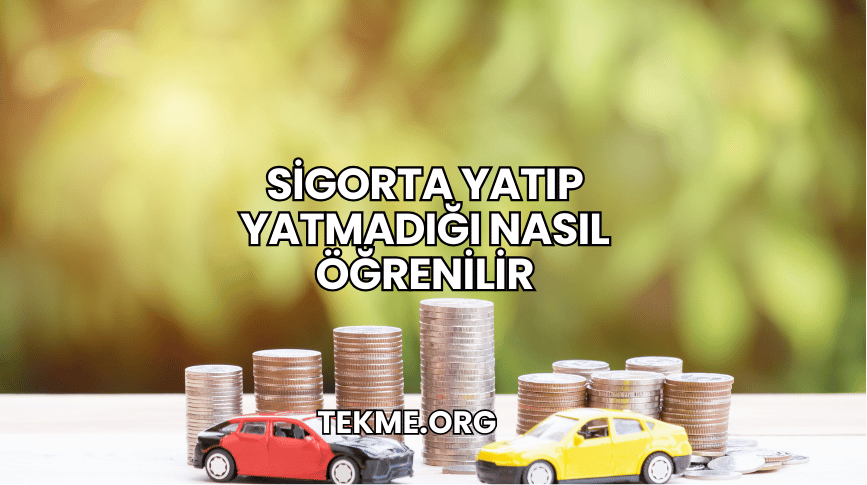 Sigorta Yatıp Yatmadığı Nasıl Öğrenilir