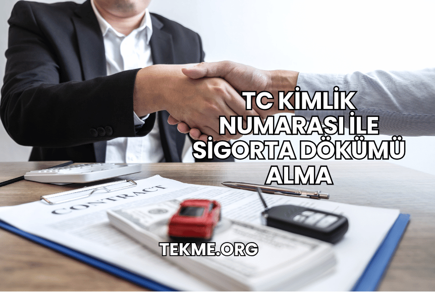 TC Kimlik Numarası ile Sigorta Dökümü Alma