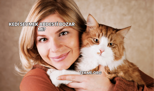 Kedi Sevmek Abdesti Bozar mı?