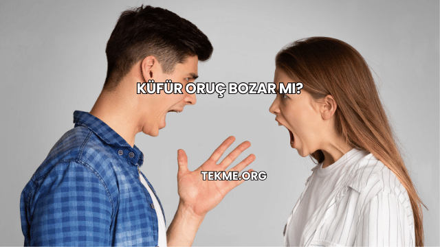 Küfür Oruç Bozar mı?